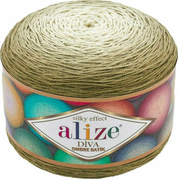 Knitting Yarn Alize Diva Ombre Batik 7374 - 1