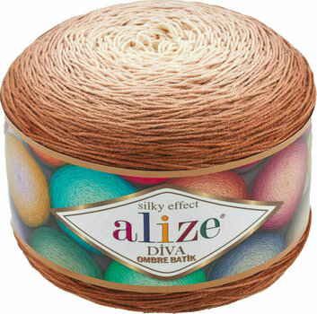 Fios para tricotar Alize Diva Ombre Batik 7375 Fios para tricotar - 1