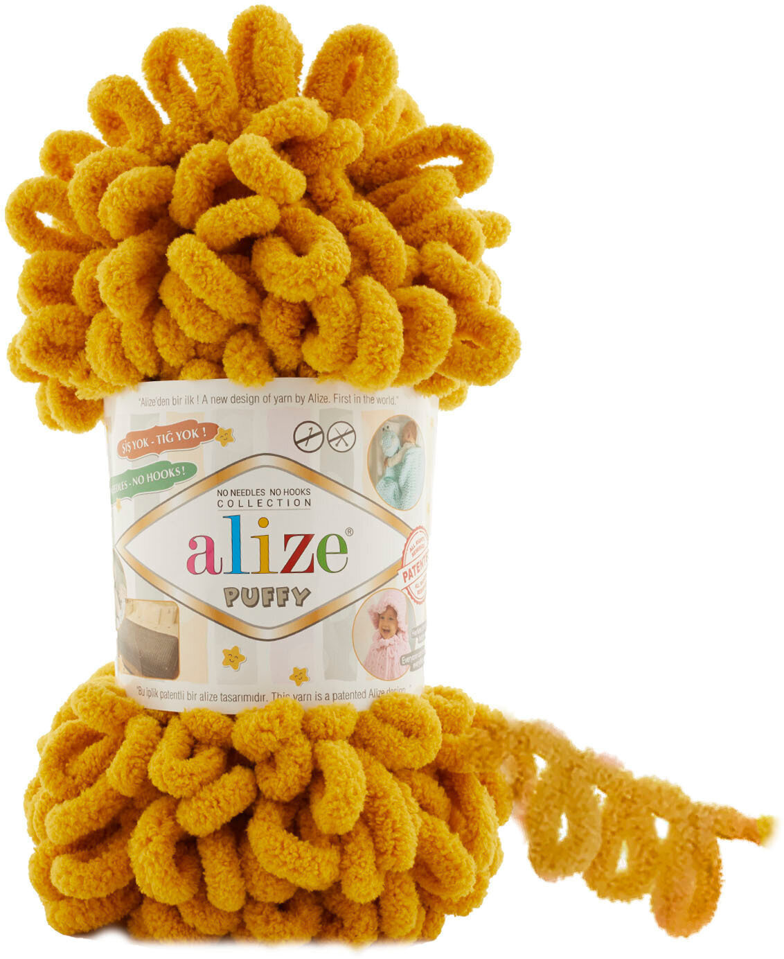 Fil à tricoter Alize Puffy 02
