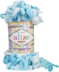 Fil à tricoter Alize Puffy Color 5924 Fil à tricoter