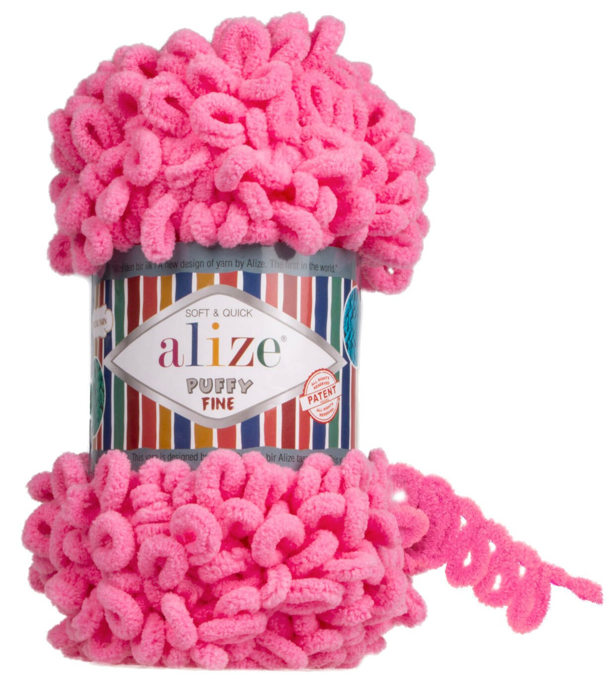 Knitting Yarn Alize Puffy Fine 121
