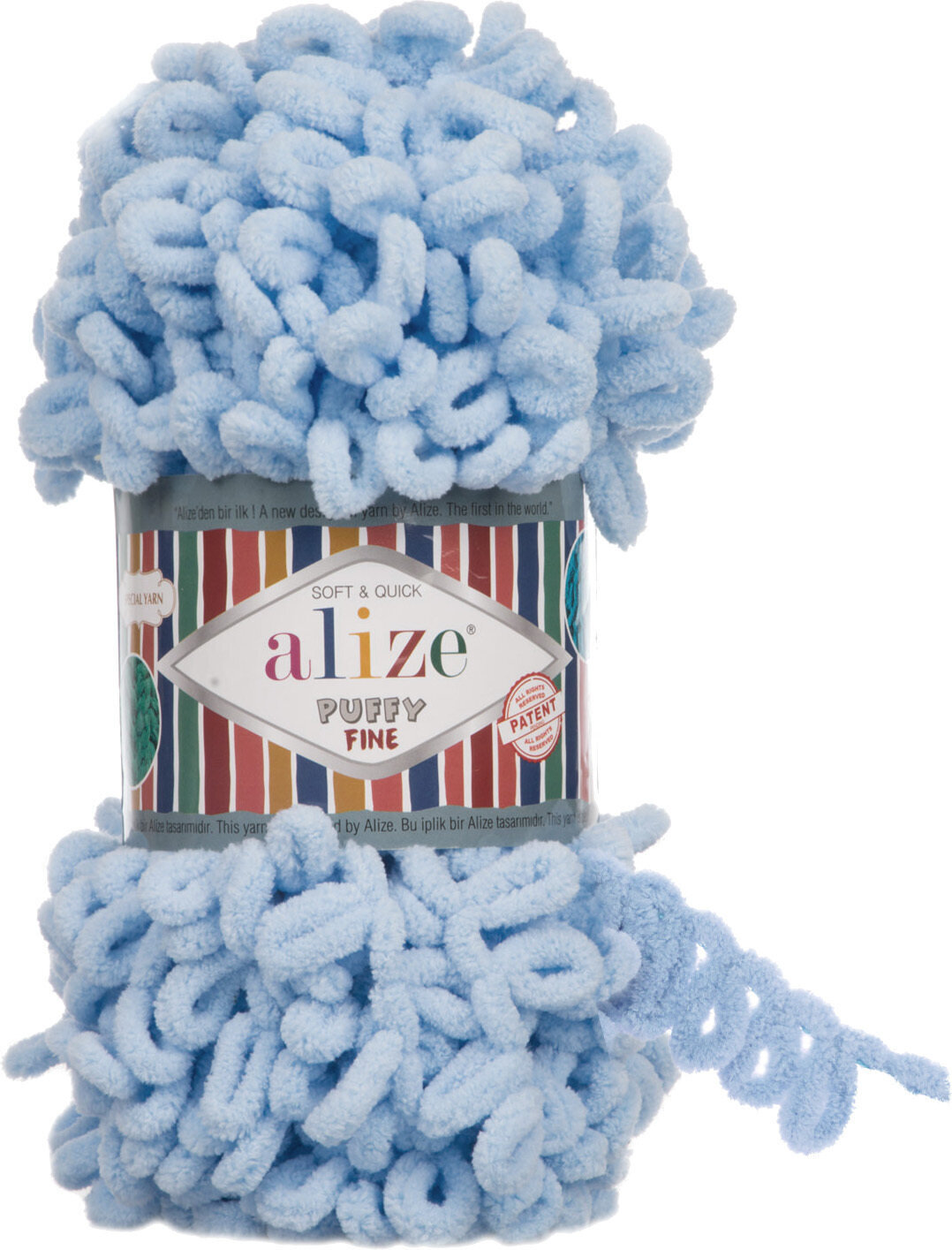 Fil à tricoter Alize Puffy Fine 218
