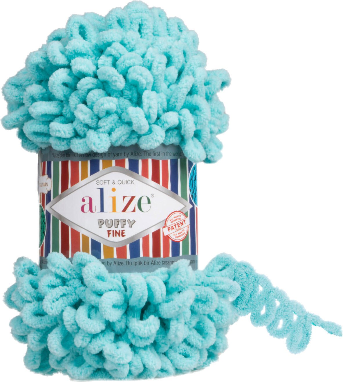 Knitting Yarn Alize Puffy Fine 263
