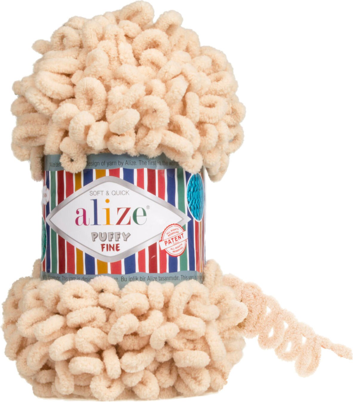 Fil à tricoter Alize Puffy Fine 310