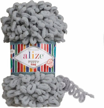 Knitting Yarn Alize Puffy Fine 343 - 1