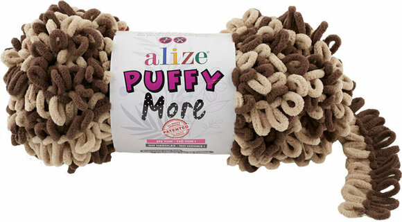 Fios para tricotar Alize Puffy More 6287 - 1