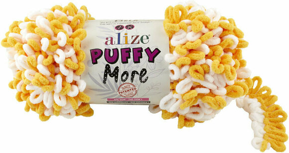 Pređa za pletenje Alize Puffy More 6282 - 1
