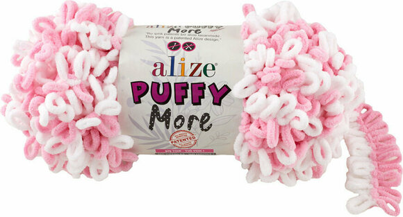 Fil à tricoter Alize Puffy More 6267 - 1