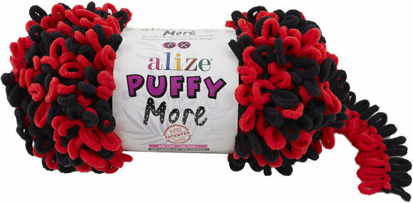 Fios para tricotar Alize Puffy More 6273 - 1