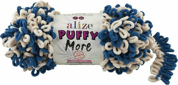 Fios para tricotar Alize Puffy More 6263 - 1