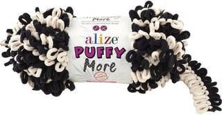 Fios para tricotar Alize Puffy More 6270 Fios para tricotar