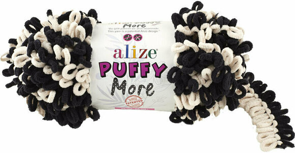 Fil à tricoter Alize Puffy More 6270 - 1