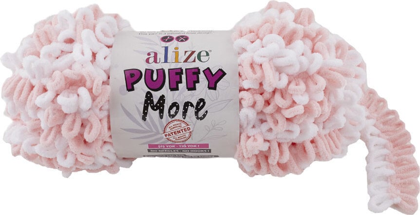 Fil à tricoter Alize Puffy More 6272 Fil à tricoter