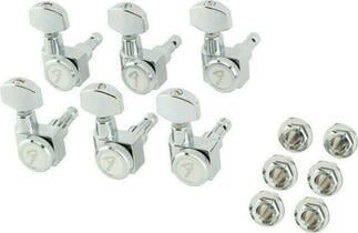 Fender Locking Tuners All Short Chrome 6 Pack Chrome Механізм налаштування гітари (Як новий)