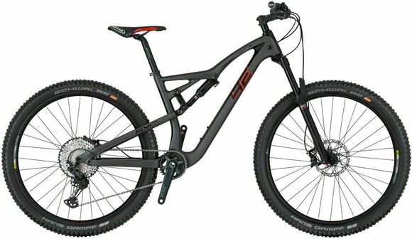 Full Suspension Bike 4Ever Virus SXC Team Shmano XT RD-M8100 1x12 Red M Full Suspension Bike - 1