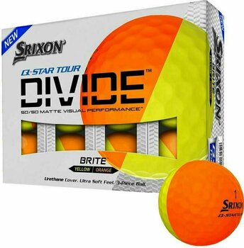 Golf Balls Srixon Q-Star Golf Balls Yellow/Orange - 1