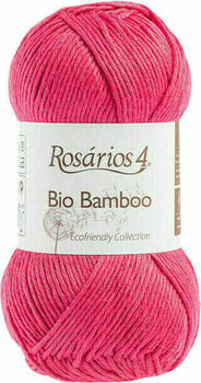 Fios para tricotar Rosários 4 Bio Bamboo 11 Rose - 1