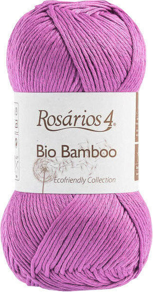 Knitting Yarn Rosários 4 Bio Bamboo 14 Purple