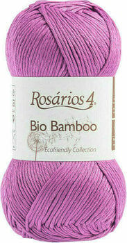 Pletacia priadza Rosários 4 Bio Bamboo 14 Purple - 1