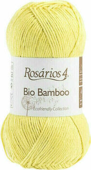 Плетива прежда Rosários 4 Bio Bamboo 18 Lemon - 1