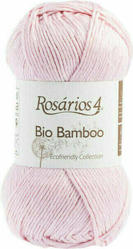 Νήμα Πλεξίματος Rosários 4 Bio Bamboo 7 Pale Pink - 1