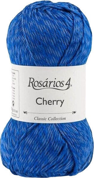 Knitting Yarn Rosários 4 Cherry 11 Indigo