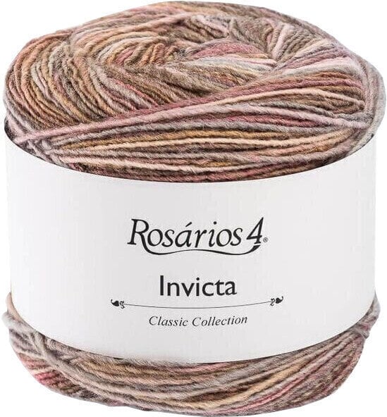 Knitting Yarn Rosários 4 Invicta 1 Pink-Moss