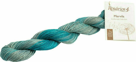 Knitting Yarn Rosários 4 Marvila 110 Ocean Blue - 1