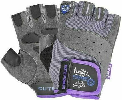Fitness Gloves Power System Cute Power Purple S Fitness Gloves - 1