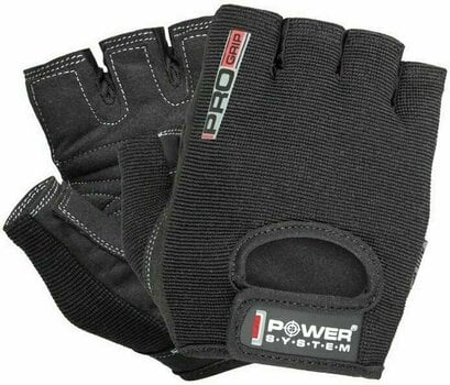 Fitness Gloves Power System Pro Grip Black M Fitness Gloves - 1