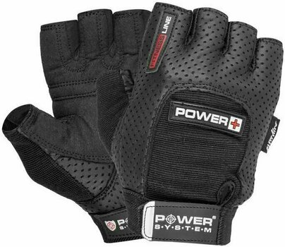 Mănuși de fitness Power System Power Plus Black L Mănuși de fitness - 1