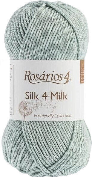 Пряжа для в'язання Rosários 4 Silk 4 Milk Ecológico 111 Seafoam Пряжа для в'язання
