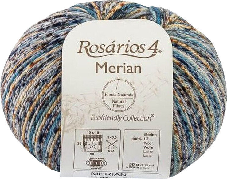 Kötőfonal Rosários 4 Merian 05 Multicolour