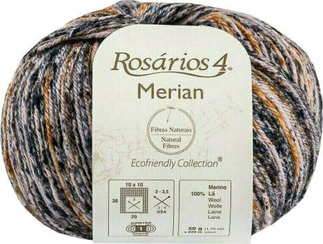 Fios para tricotar Rosários 4 Merian 17 Forest - 1
