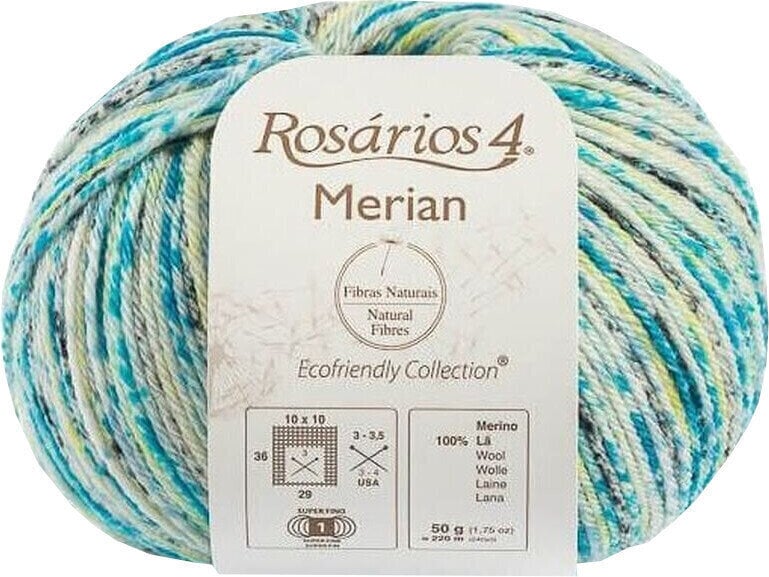 Fil à tricoter Rosários 4 Merian 11 Sea
