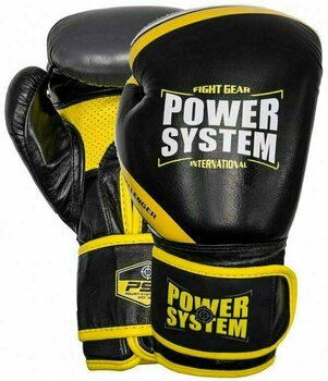 Boxing and MMA gloves Power System Challenger Yellow 16 oz Boxing and MMA gloves - 1