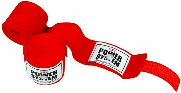 Boxing bandage Power System Boxing bandage Red 4 m - 1