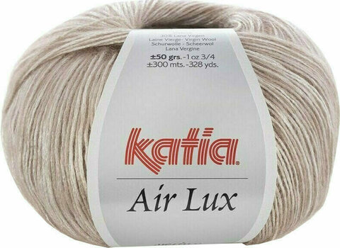 Fil à tricoter Katia Air Lux 79 Fawn Brown - 1