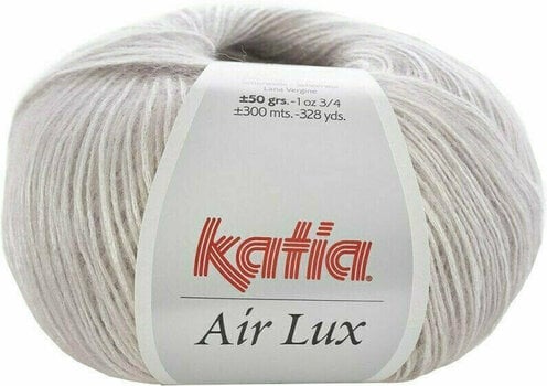 Fios para tricotar Katia Air Lux 78 Grey - 1