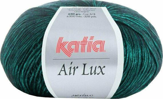 Fil à tricoter Katia Air Lux 74 Emerald Green Fil à tricoter - 1