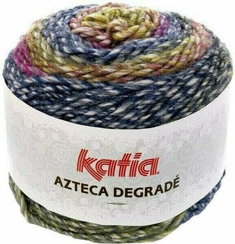 Fil à tricoter Katia Azteca Degradé 501 Green/Fuchsia/Blue Fil à tricoter - 1