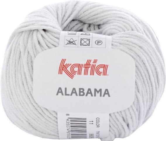 Filati per maglieria Katia Alabama 11 Light Grey