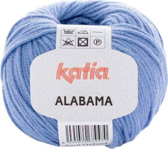 Knitting Yarn Katia Alabama 14 Medium Blue