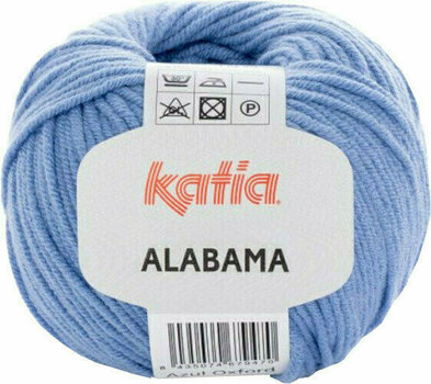 Knitting Yarn Katia Alabama 14 Medium Blue - 1