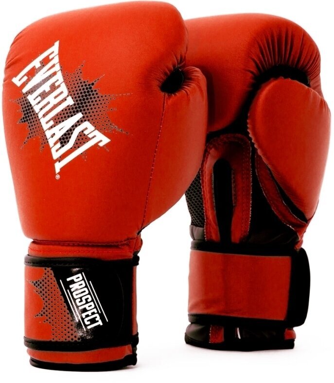 Boxerské a MMA rukavice Everlast Prospect Gloves Red/Black 8 oz