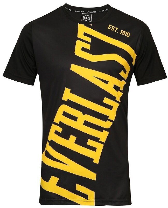 Fitness T-Shirt Everlast Breen Black/Gold XL Fitness T-Shirt