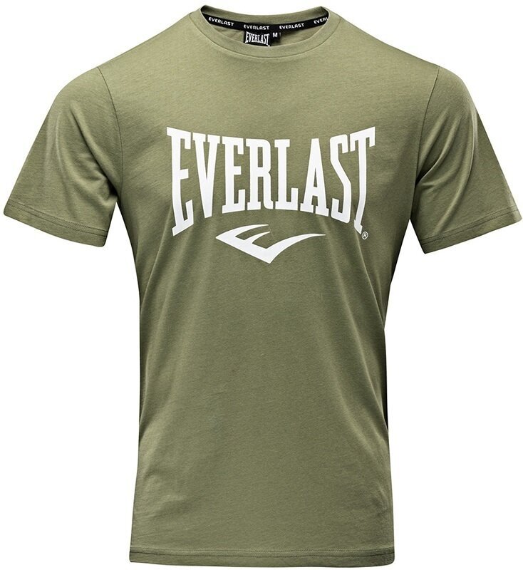 Everlast Russel Khaki S Fitness tričko