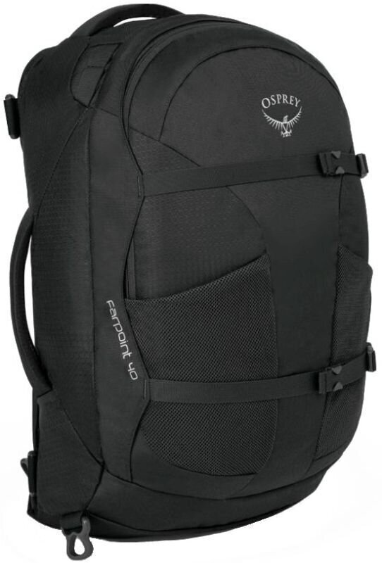 Outdoor Backpack Osprey Farpoint 40 Volcanic Grey S/M 40 L Outdoor Backpack