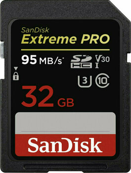 Карта памет SanDisk Extreme Pro SDHC UHS-I Memory Card 32 GB - 1
