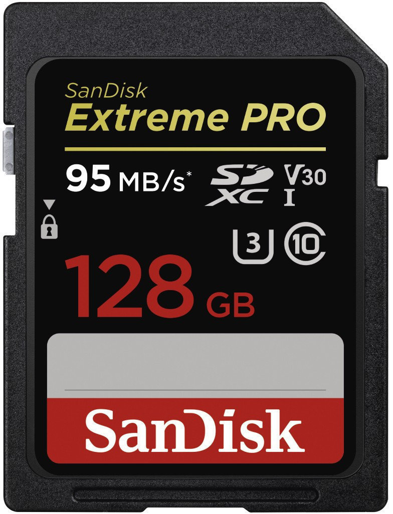 Карта памет SanDisk Extreme Pro SDXC UHS-I Memory Card 128 GB